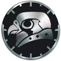 Logo für das Shiff Kestrel